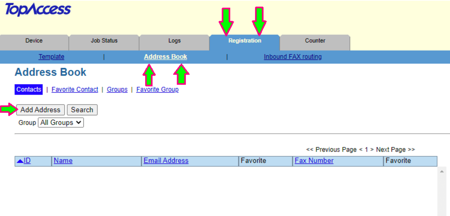 How to Add an Email Address to Toshiba Printer Address Book