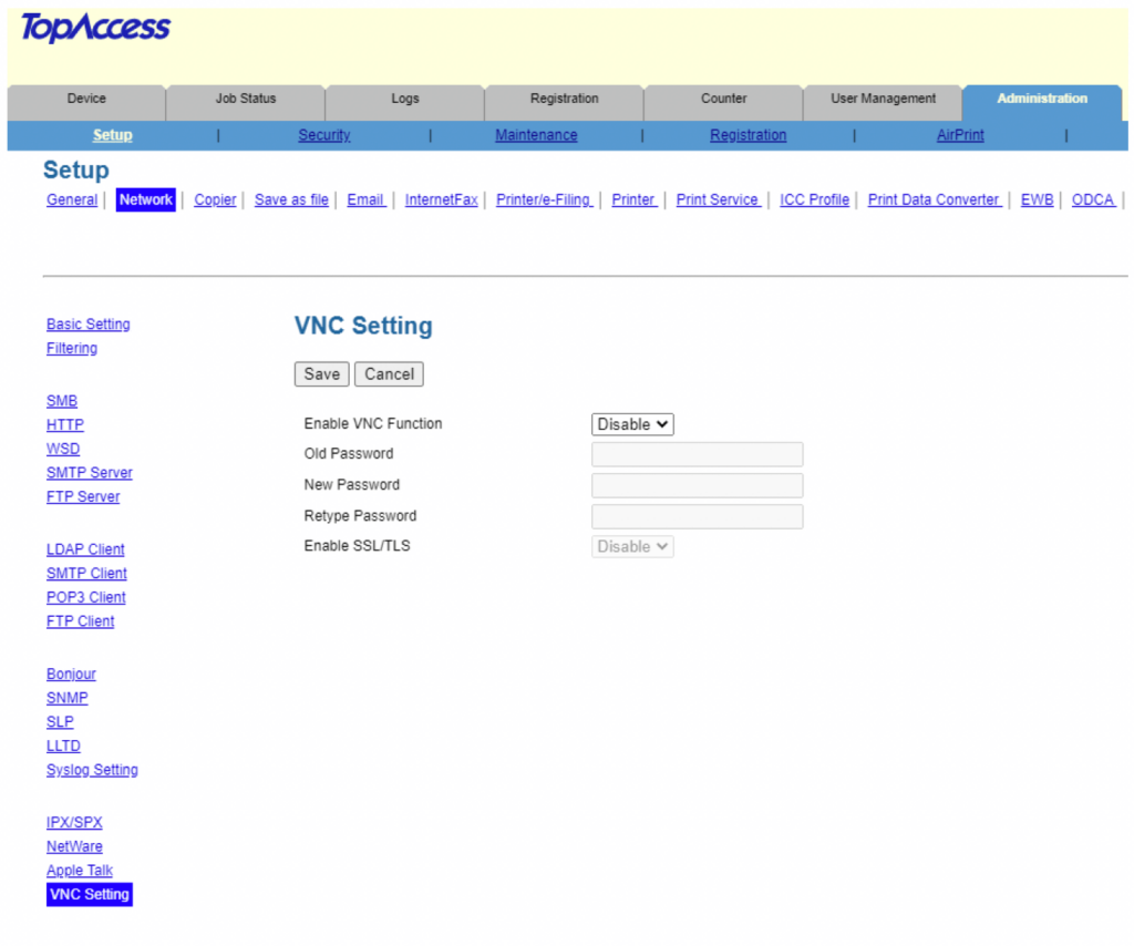 using vnc viewer 3